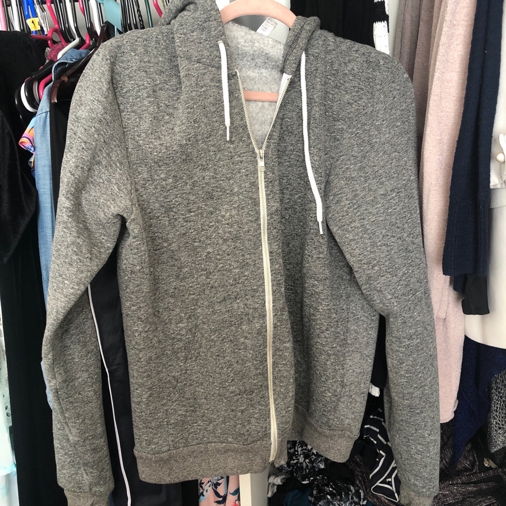 American Apparel Zip Up Hoodie